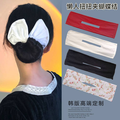 扭扭盘发器懒人新款盘发神器丸子头网红同款盘头发卷发神器发带夏