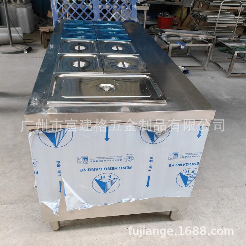 柜式保温台广州工程款保温汤池电热食堂打菜热菜售饭台快餐保温车