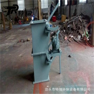单层重锤锁风翻板阀密封重力卸灰阀厂家蘑菇头密封重锤式翻板阀