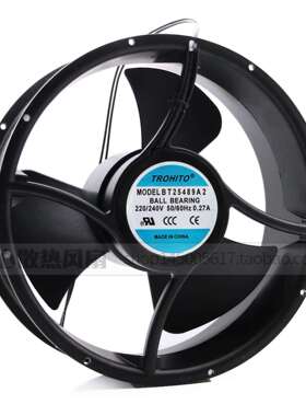 TROHITOBT25489A2220V-240V0.27A大风量机柜散热通风机254