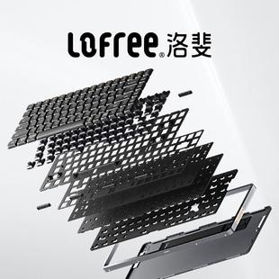 Lofree洛斐小顺100矮轴机械键盘无线蓝牙Gasket平板办公超薄便携