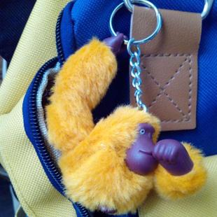 创意毛绒小猴子吊猴女生包包挂件大猩猩钥匙扣婚庆礼品
