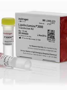 Invitrogen  L3000015/L3000008赛默飞转染试剂Lipofectamine3000