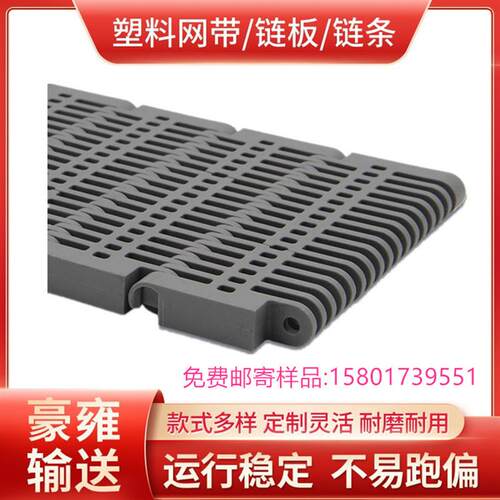 现货400平格网带 40p0系列网带  400耐酸碱塑料网带 400突肋网带