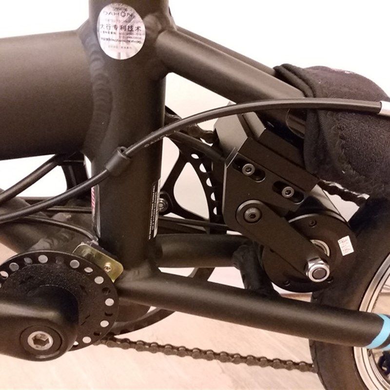 速发K/P8/D6折叠自行车改装电动助力器配套件 上坡省力推动BIKE单