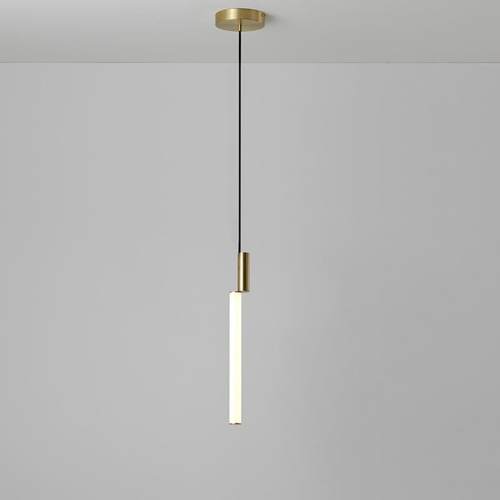 北欧简约创意吧台餐厅小吊灯卧室床头咖啡厅客厅服装店长杆吊灯