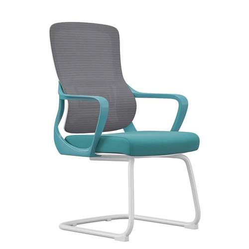 弓形椅舒适护腰加厚办公室椅子久坐不累家用会议椅工位座椅