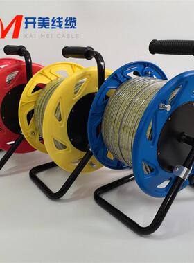 黄色钢尺电缆两芯PE水文特种专业品质厂家供应防水绝缘耐腐蚀