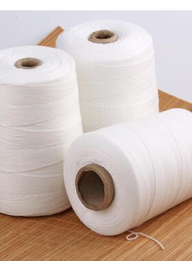 行家白色档案袋绳子棉线绑粽子棉线绳包粽子线1mm-2mm大化纤棉绳