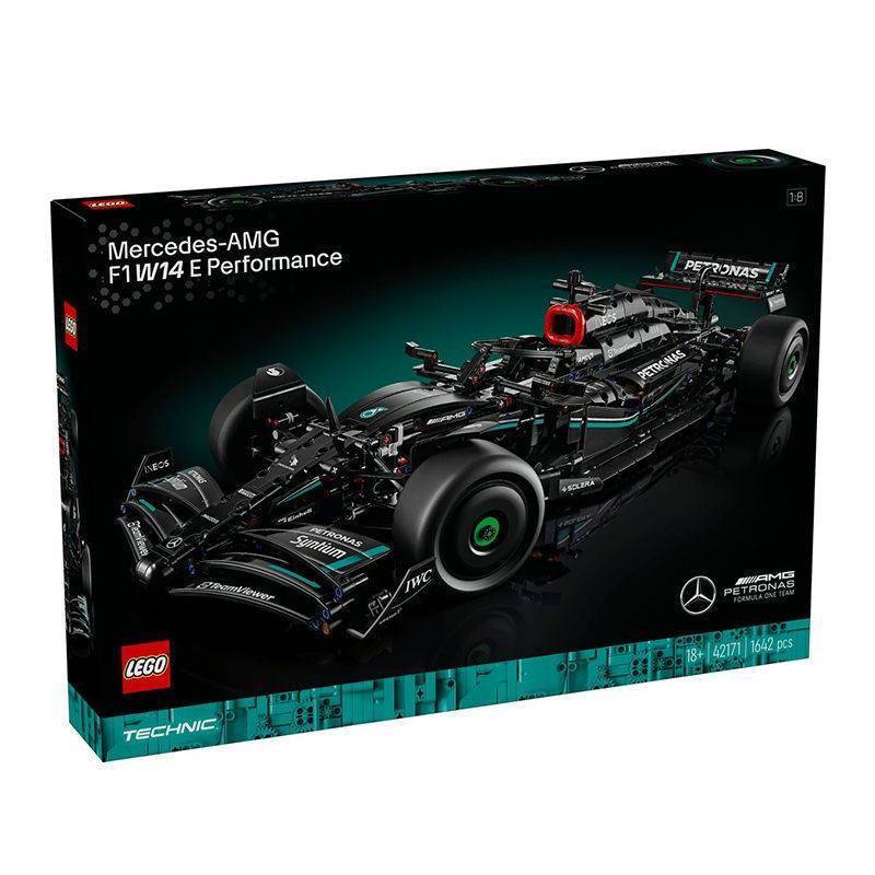 LEGO乐高科技系列42171梅赛德斯AMG F1 W14男女拼装积木玩具礼物