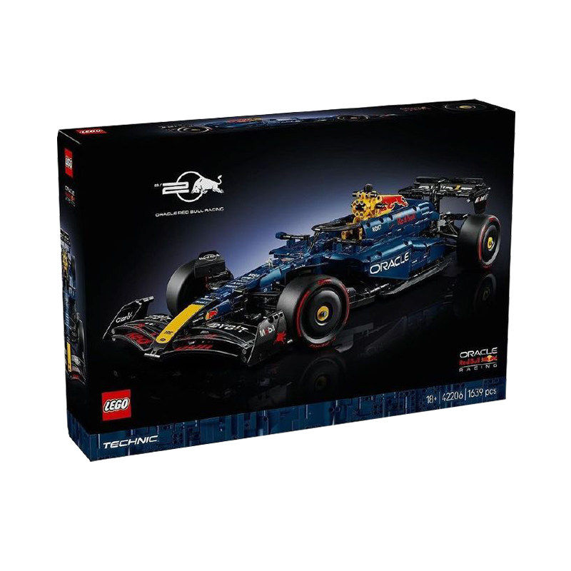 LEGO乐高积木科技机械系列42206红牛车队F1赛车男孩拼装玩具礼物