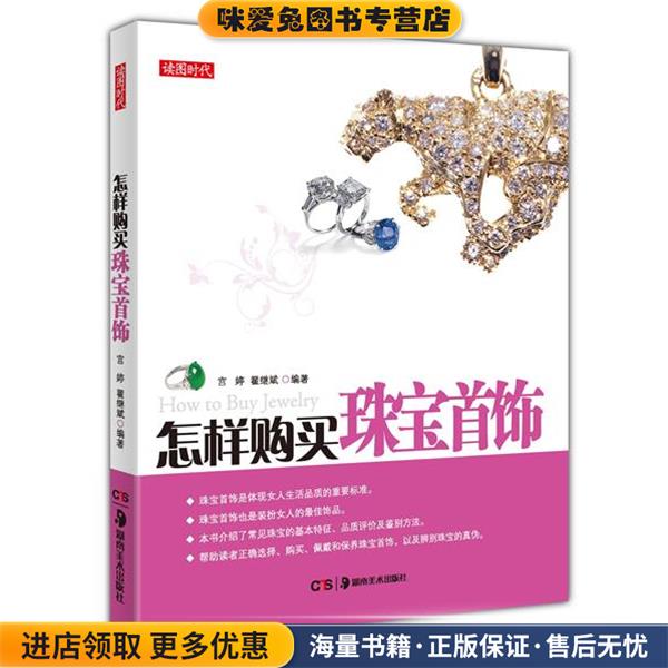 怎样购买珠宝首饰(正版收藏品)宫婷 翟继斌湖南美术出版社9787535669100