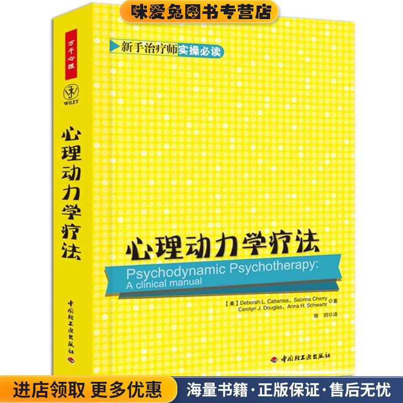万千心理·心理动力学疗法(正版收藏品)(美)卡巴尼斯,等中国轻工业出版社9787501987382