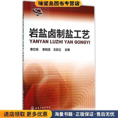 岩盐卤制盐工艺(正版收藏品)李红响,李晓清,王跃立　主编化学工业出版社9787122236357