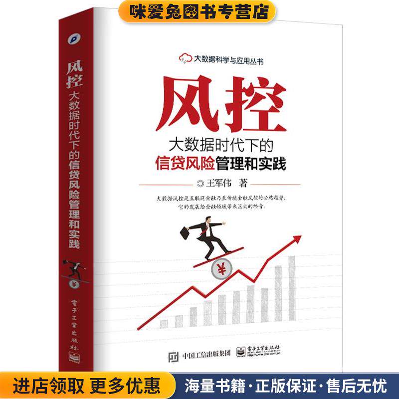 风控:大数据时代下的信贷风险管理和实践(正版收藏品)王军伟 著电子工业出版社9787121319600