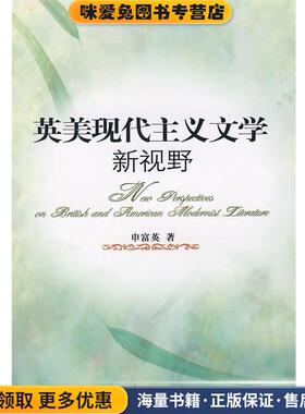 英美现代主义文学新视野(正版收藏品)申富英 著山东大学出版社9787560734798