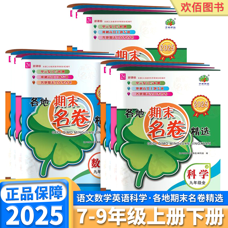 2025新版初中各地期末名卷精选