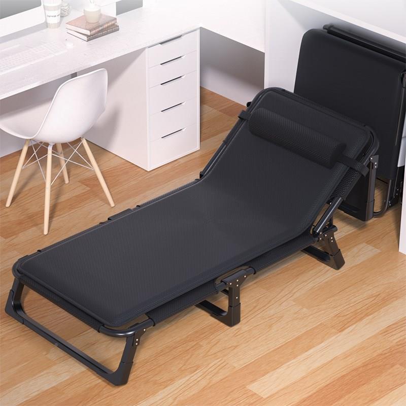 折叠床午休神器单人床办公室午睡简易床可携式家用床椅两用儿童躺