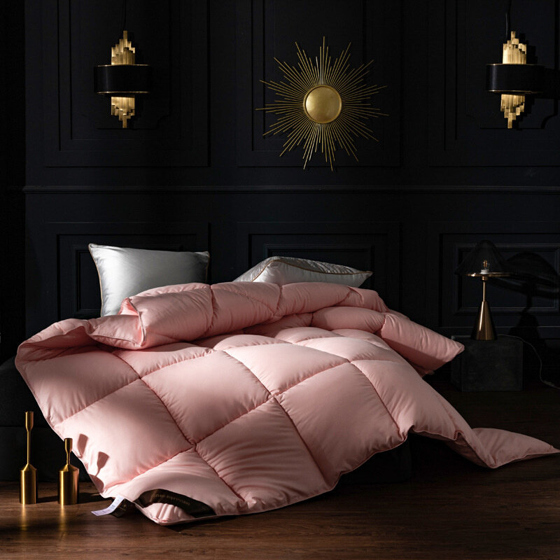 热销QJAO春秋被加厚冬被子单双人水洗棉被芯羽丝绒被褥学生保暖磨