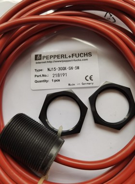 按近开关 8.2v 塑料外壳 NJ15-30GK-SN-5M 订货号218191