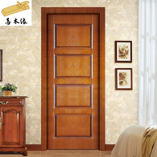 上海橡胶门实木门室内卧室套装 门实木烤漆门全屋