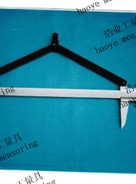 圆规划线卡尺 规格0-150 200 250 300mm 分度值0.1 DIN862