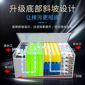 鱼池过滤器水循环系统大型锦鲤庭院池塘室外置养鱼池净化水过滤箱