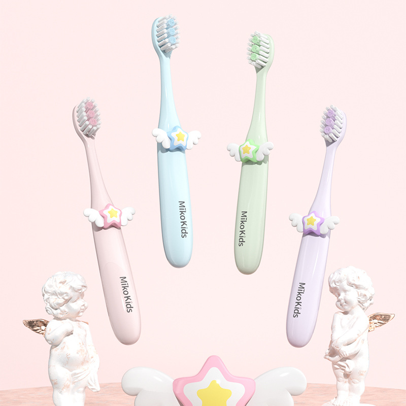 2-6岁儿童万毛牙婴幼儿可用乳牙刷防戳软毛正品官方旗舰店