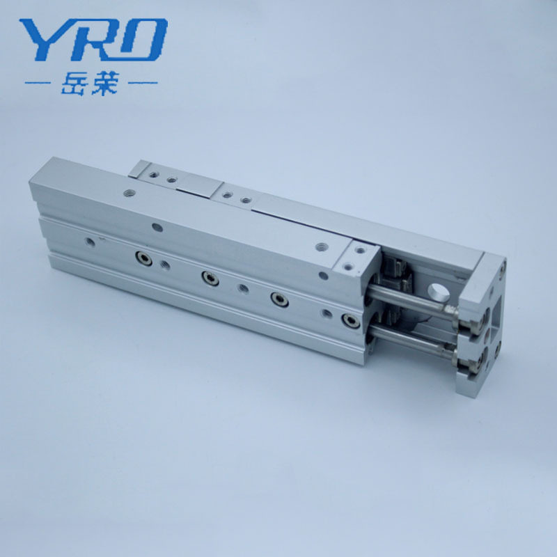 岳荣滑台气缸mxs12-10-20-30-40-50-75/MXS12L-100AS双轴气动滑台