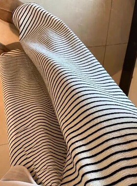 netx Alice孕妇裤子夏季薄款外穿阔腿裤春秋冬新款小个子条纹长裤