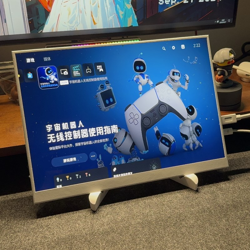 13.4寸 2K 90Hz 100%sRGB 高刷便携显M示器 副屏显示 一线通便携