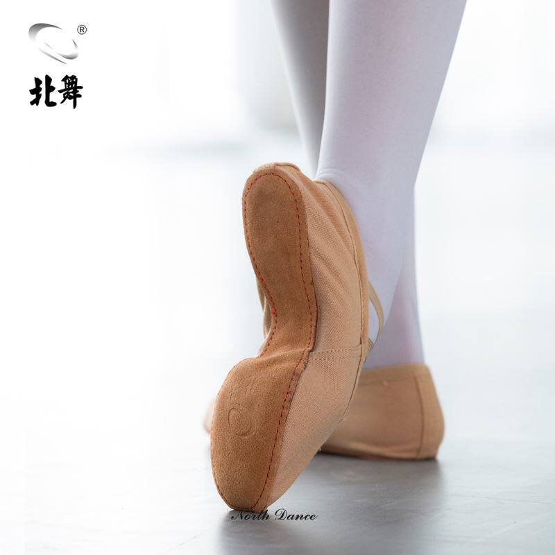 北舞舞蹈鞋成人女民族芭蕾舞鞋帆布软底练功鞋瑜伽体操鞋猫爪鞋
