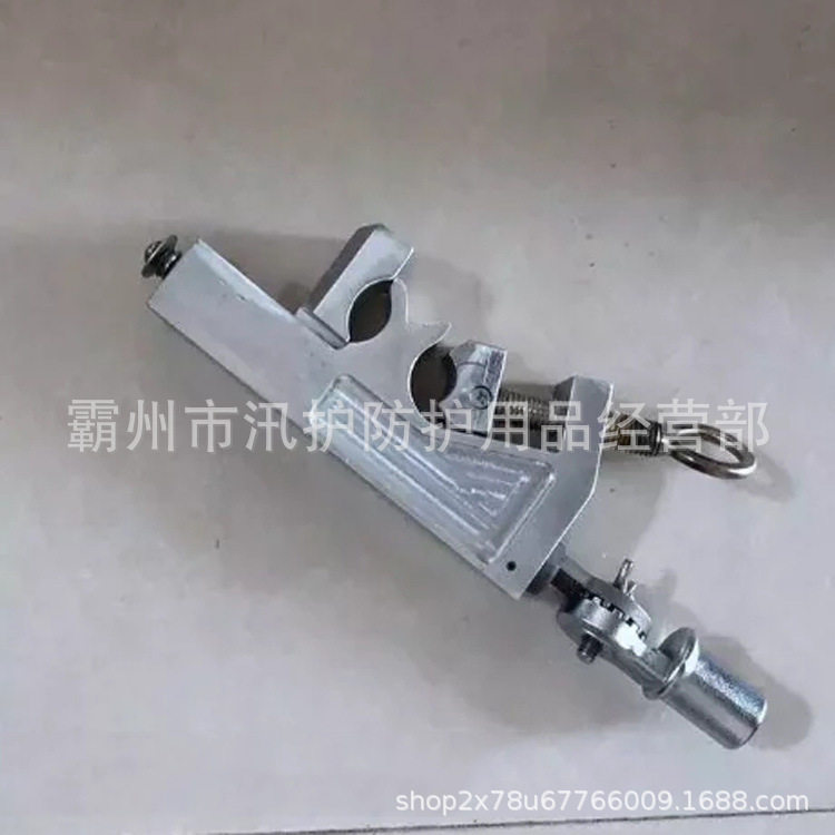 通用型双头锁杆线夹自锁式临时搭头绝缘杆配套线夹绝缘导线夹线杆