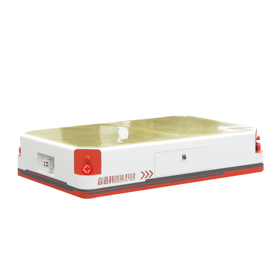 双向平移工业无轨平车电动平板无轨转弯车可原地旋转无轨胶轮车