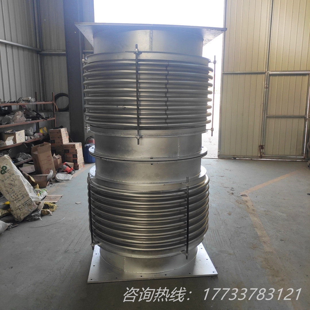 电厂烟风煤管道高温不锈钢圆形矩形金属补偿器风机膨胀节厂家