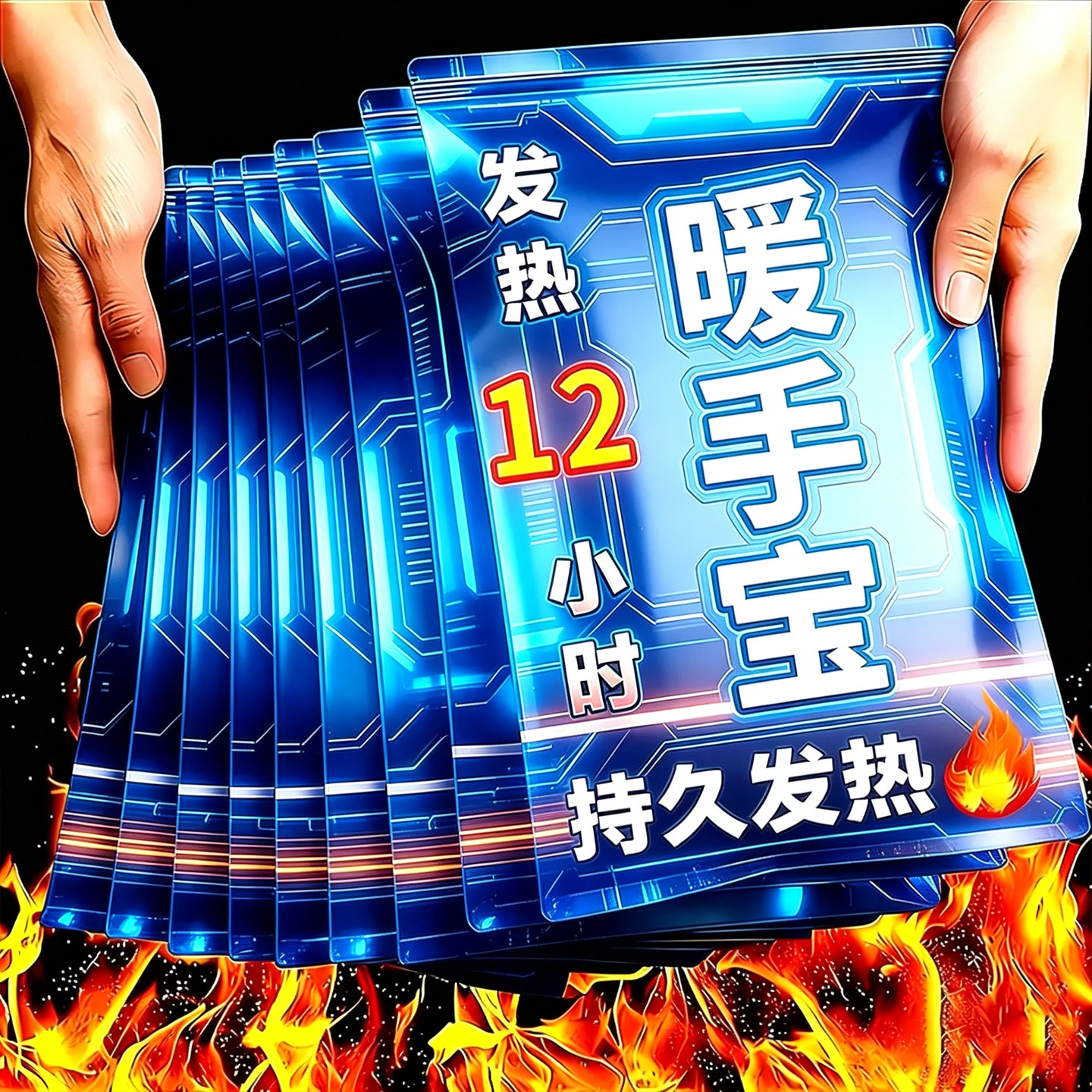 暖手宝穿戴暖宝学生冬季自发热暖手贴免充电暖手包暖脚暖手保暖贴
