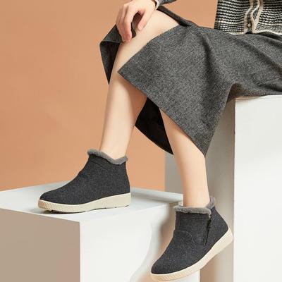 舒适防滑雪地靴足小乐妈妈鞋秋冬