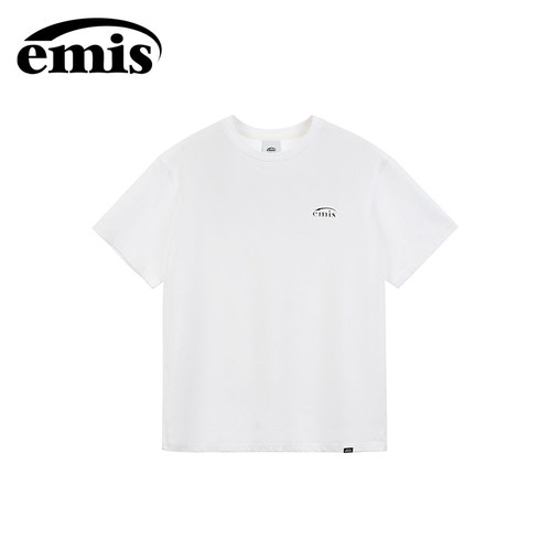 Emis韩国白色简约短袖