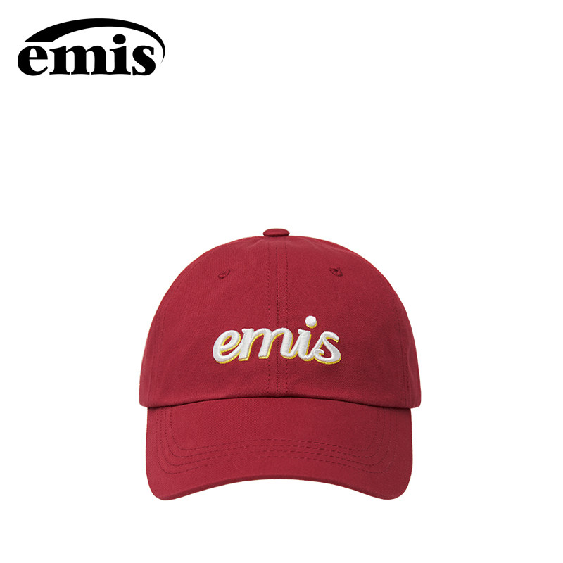 emis棒球帽分层配色刺绣标图片