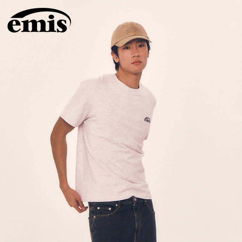 emis短袖纯棉百搭三件装宽松图片