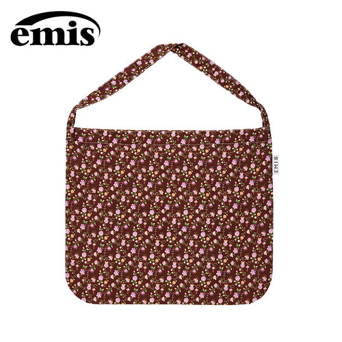 emis帆布包单肩包灯芯绒碎花