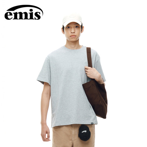 emis韩系短袖夏精致小众印花t恤