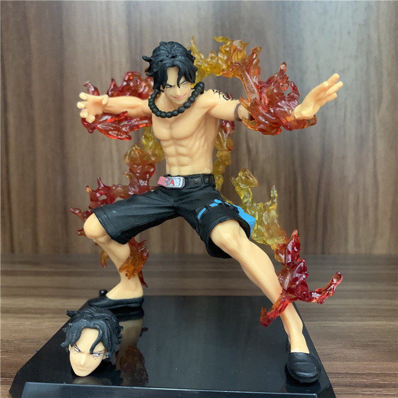 极速包邮b海贼王火拳艾斯ACE路飞烧烧果实双头可换摆件卡二女帝索,模玩/动漫/周边/娃圈三坑/桌游,手办/手办景品,淘宝优惠券,粉丝福利购,淘宝优惠卷