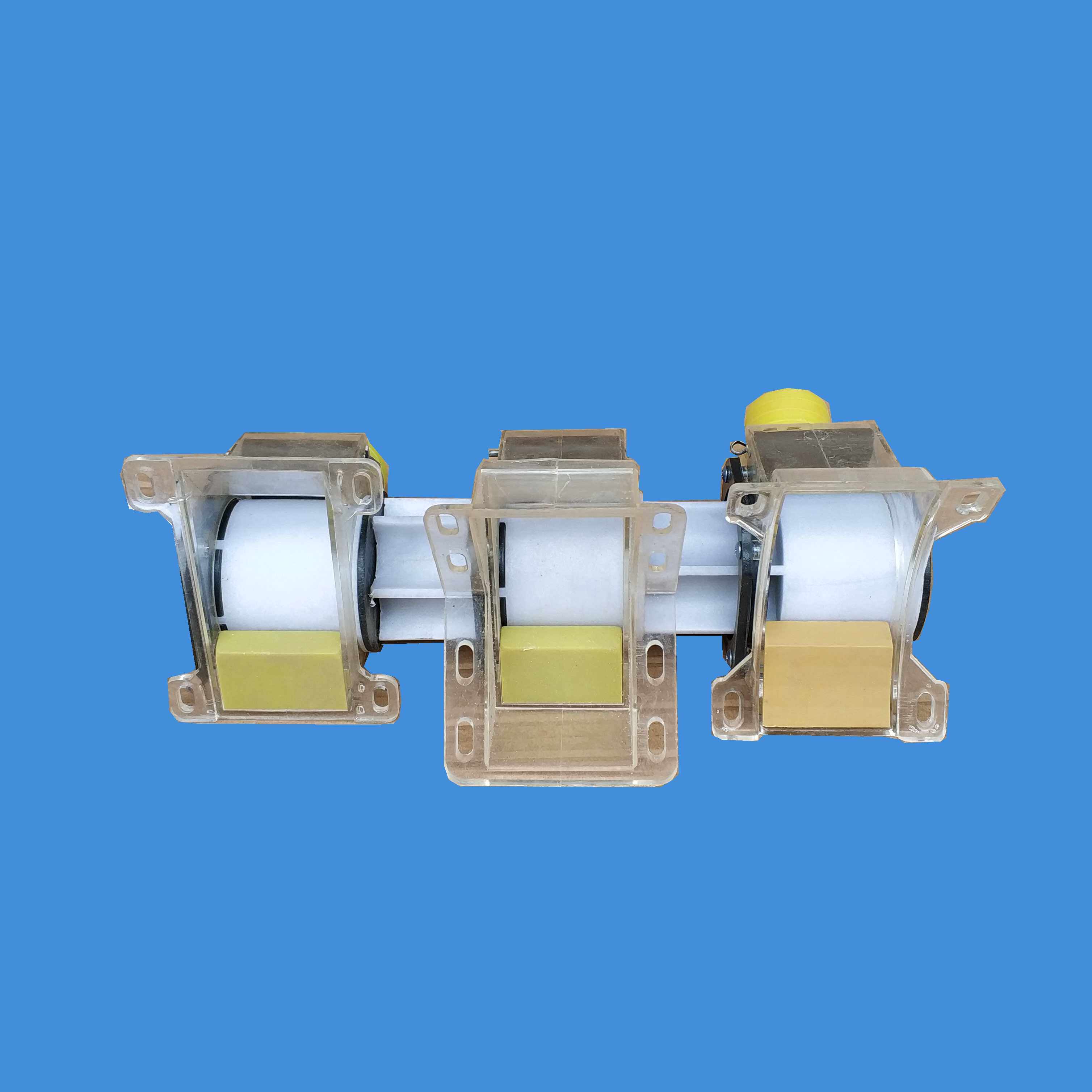 极速播种机 施肥机  透明 u 施肥斗  肥盒  四方孔 六棱 型号齐全