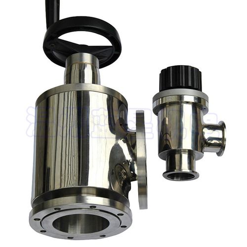 极速GD-J80高真空挡板阀手动不锈L钢304材质法兰连接