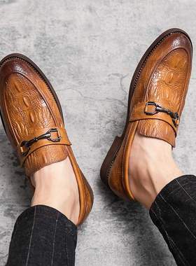 极速Autumn and winter msens large business casual leather s