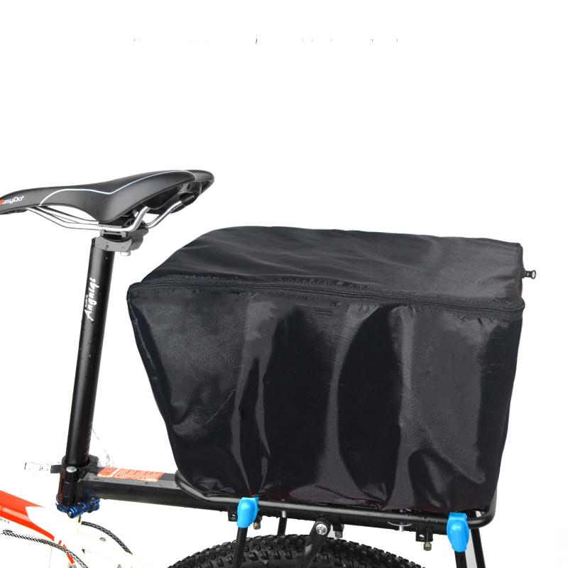 极速电瓶车篮子防雨罩自行车筐后筐套电动车框筐防水罩Z前置车篓
