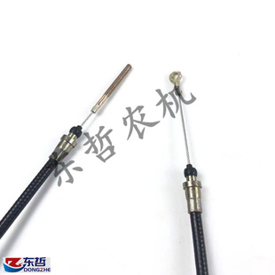 极速上海拖拉机h80手油门拉线拖拉机农机配件全长198一头圆一头螺