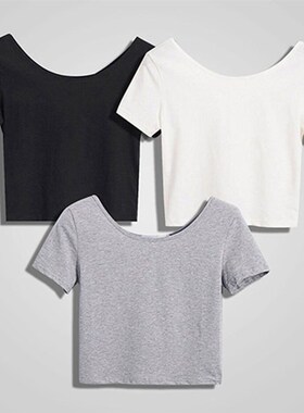 极速2021 NEW Women Basic Simple All-match Solid ColoXr Stch