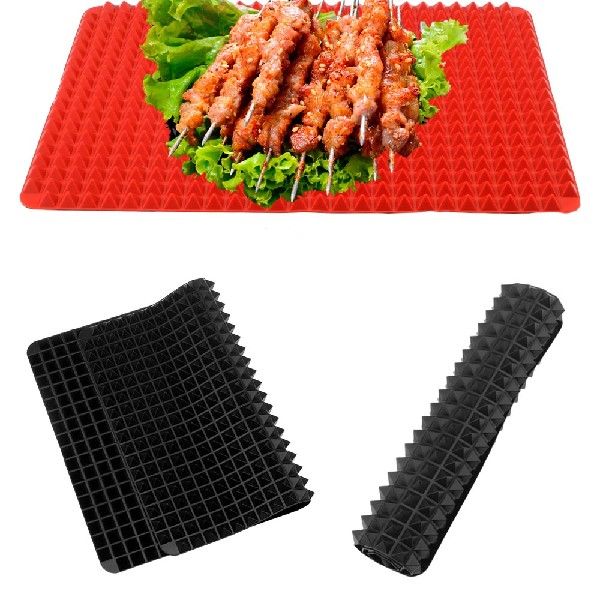 极速HOOMIN Creative Oven Roasting TrGay Mat Silicone Baking